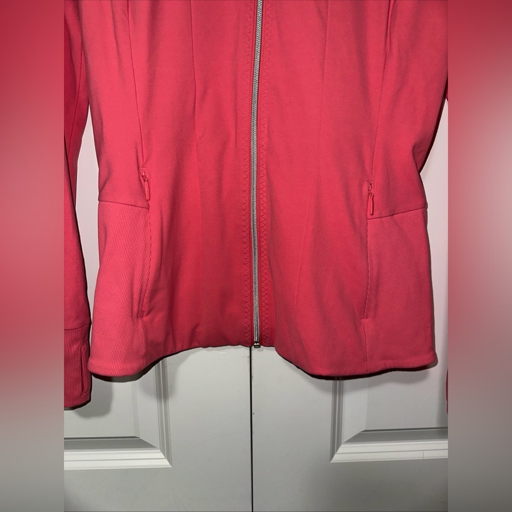 Athleta Shanti Salutation Jacket in Powervita Full Zip Workout Jacket M - Picture 5 of 6